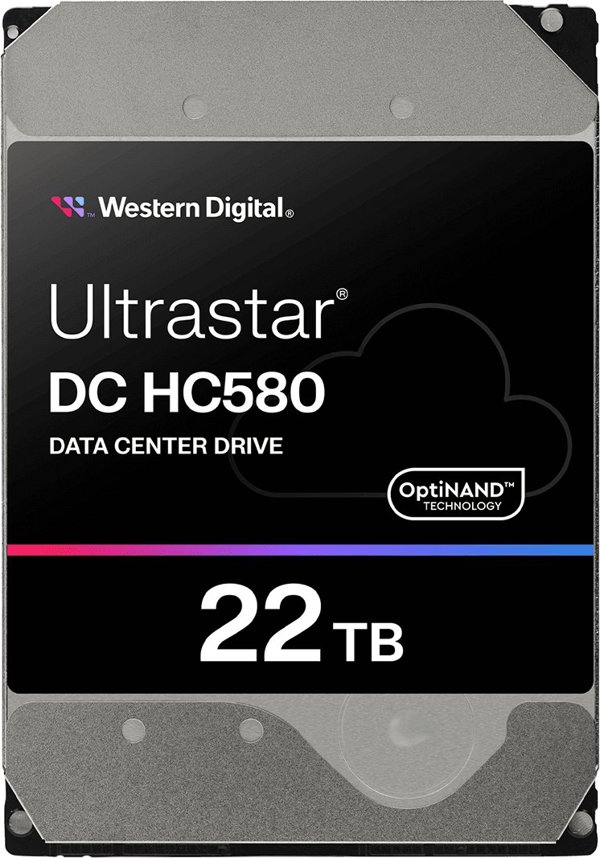 Western Digital Ultrastar DC HC580 dysk twardy 22 TB 7200 RPM 512 MB 3.5" SATA
