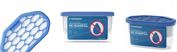 Wessper P5 HUMIFILL Απορροφητής Υγρασίας 400 ml Άοσμος Μίας Χρήσης