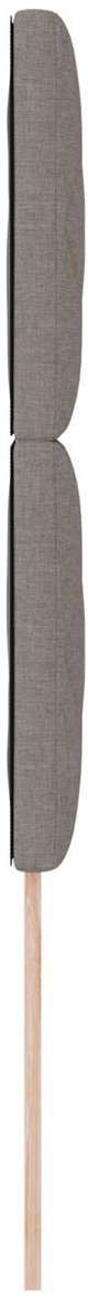 vidaXL κεφαλάρι με διαμάντια σε καφέ Taupe, 100 cm και 200 cm