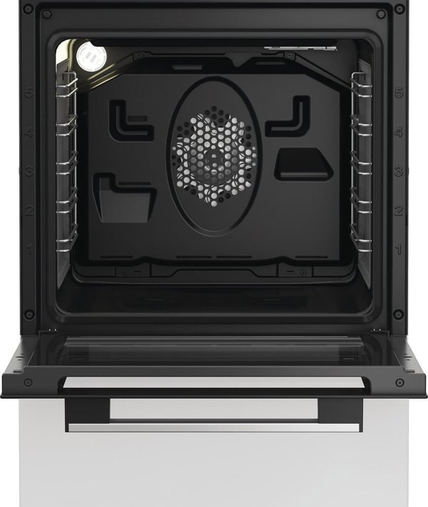 Whirlpool Cooker | Whirlpool | Hob type Vitroceramic | Oven type Electric | White | Width 50 cm | Depth 60 cm | 60 L