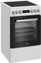 Whirlpool Cooker | Whirlpool | Hob type Vitroceramic | Oven type Electric | White | Width 50 cm | Depth 60 cm | 60 L