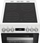 Whirlpool Cooker | Whirlpool | Hob type Vitroceramic | Oven type Electric | White | Width 50 cm | Depth 60 cm | 60 L