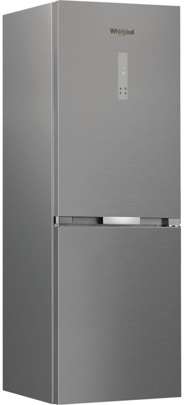 Whirlpool Refrigerator | WHK 26363 XP6E | Energy efficiency class C | Free standing | Combi | Height 186.5 cm | No Frost system | Fridge net capacity 210 L | Freezer net capacity 106 L | 35 dB | Pearl Inox