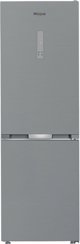Whirlpool Refrigerator | WHK 26363 XP6E | Energy efficiency class C | Free standing | Combi | Height 186.5 cm | No Frost system | Fridge net capacity 210 L | Freezer net capacity 106 L | 35 dB | Pearl Inox