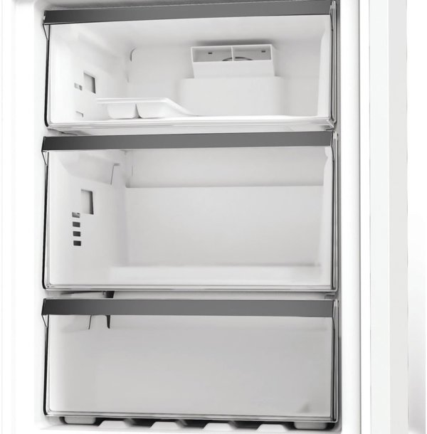 Whirlpool Refrigerator | WHK 26363 XP6E | Energy efficiency class C | Free standing | Combi | Height 186.5 cm | No Frost system | Fridge net capacity 210 L | Freezer net capacity 106 L | 35 dB | Pearl Inox