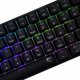 White Shark Shinobi 2 GK-004121 Μηχανικό Πληκτρολόγιο Gaming Blue Switches RGB US Layout Μαύρο