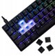 White Shark Shinobi 2 GK-004121 Μηχανικό Πληκτρολόγιο Gaming Blue Switches RGB US Layout Μαύρο