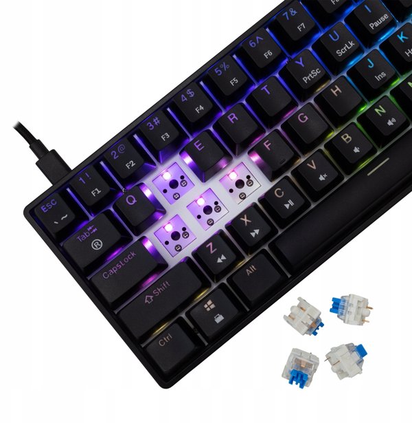 White Shark Shinobi-2 black blue switch