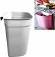 Κρεμαστός κουβάς με καπάκι 5 l - ΓΚΡΙ 270X180X170MM