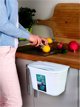 Κρεμαστός κουβάς με καπάκι 5 l - ΓΚΡΙ 270X180X170MM