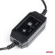 Wiatrak samochodowy wentylator z przyssawka 12V Amio-03003