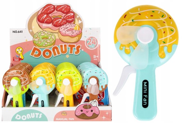 WIATRACZEK DONAT 14CM MIX4 MC DISP 24/576