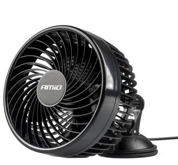 Ανεμιστήρας αυτοκινήτου με βεντούζα 24V AMIO-03004