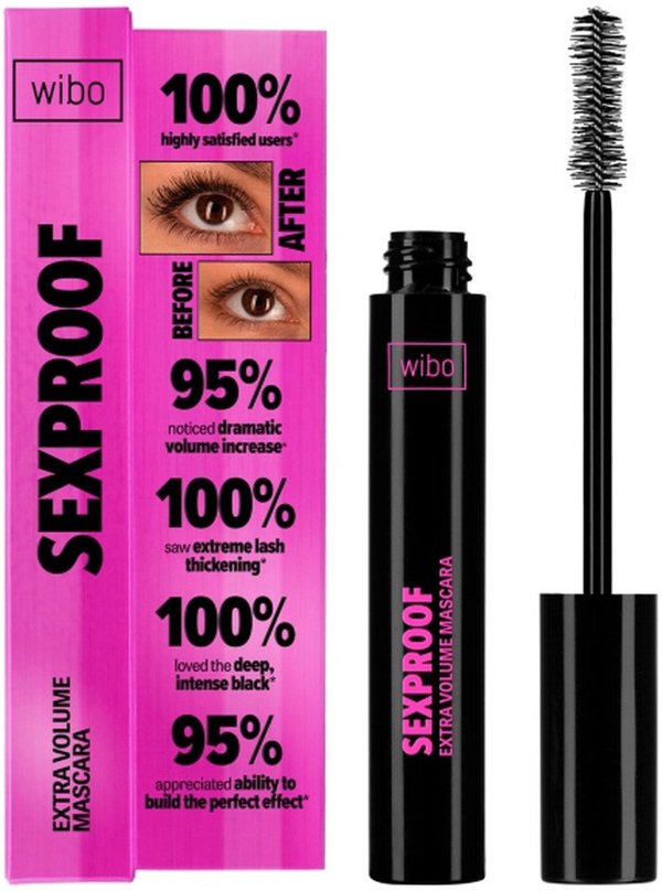 WIBO_Sexproof Μάσκαρα για βλεφαρίδες 8g