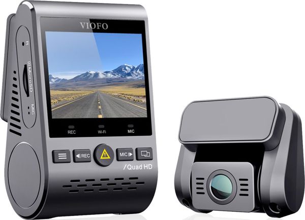 Viofo A129 Plus Duo-G Dash Cam - Καταγραφικό Αυτοκινήτου Dual Channel 2K 1440P με GPS & Wi-Fi