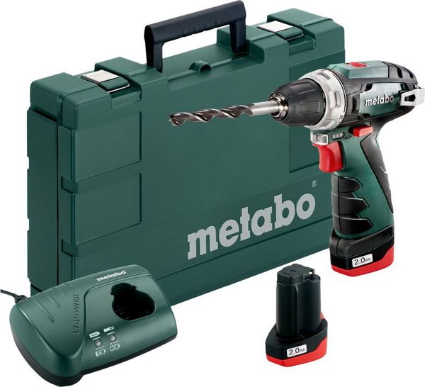 Wiertarko-wkretarka Metabo PowerMaxx BS Basic 10.8 V 2 x akumulator 2 Ah