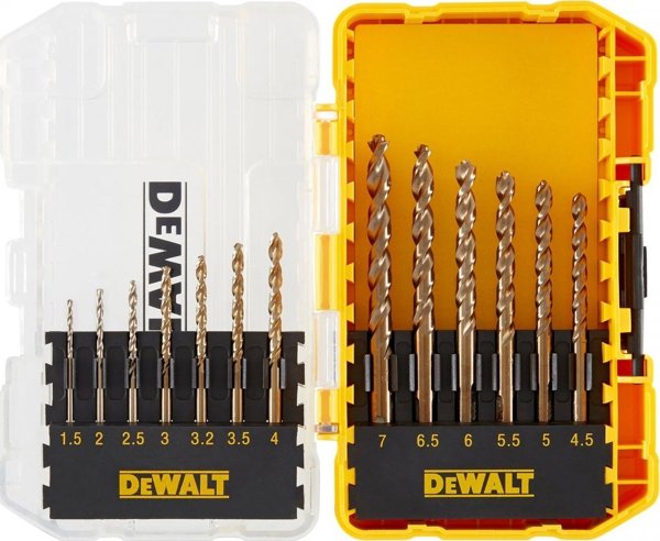 DeWalt DT70710 Σετ Τρυπάνια Μετάλλου Extreme 2, 13 Τεμάχια, HSS, 1.5mm-7mm