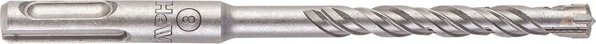 Τρυπάνι για οπλισμένο σκυρόδεμα SDS Plus 8 x 160 mm, quatro