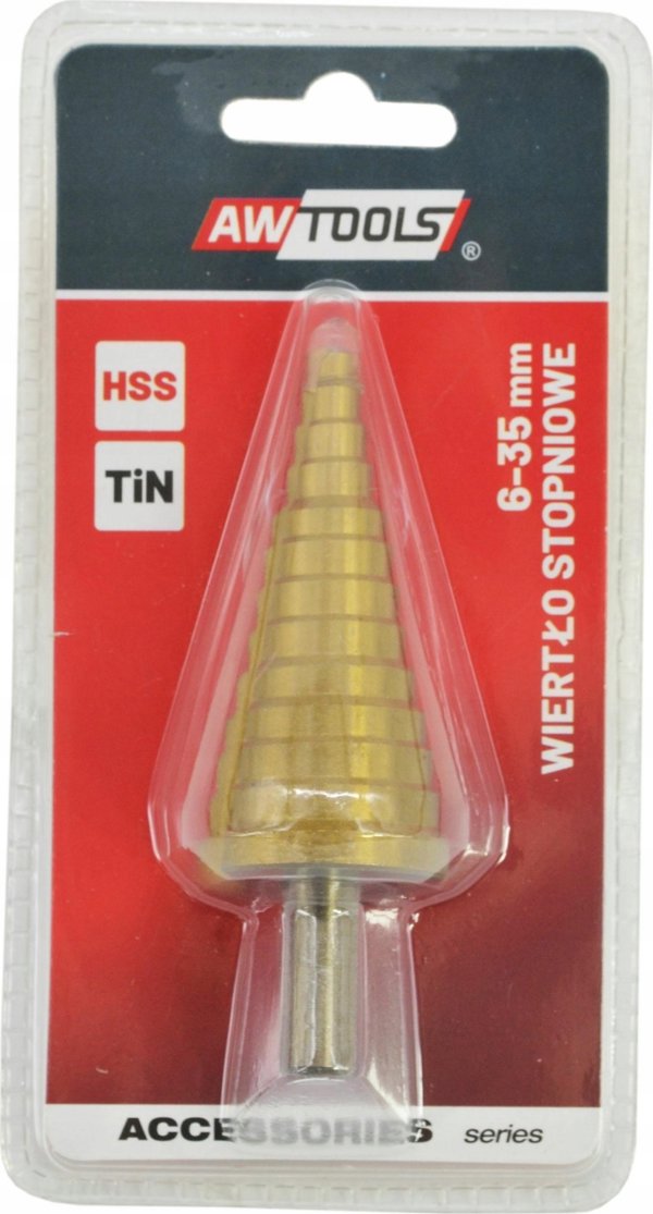 AWTools Διάτρητο εύκαμπτο τρυπάνι βήμα / 4-45mm