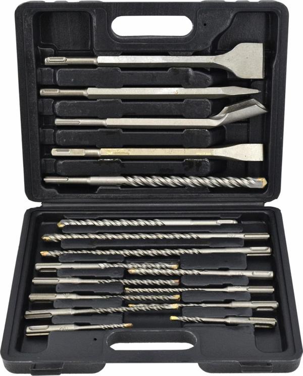 Σετ AWTools AWTOOLS ΔΙΣΚΟΙ ΚΑΙ ΤΡΥΠΑΝΙΑ SDS+ 17 τεμ. AW42917
