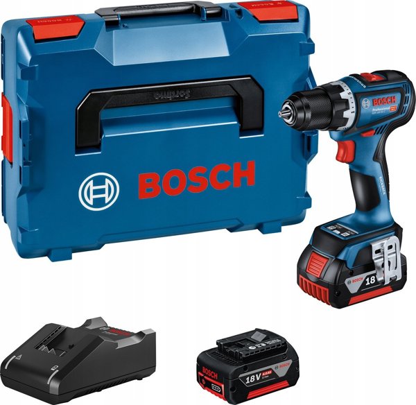 Δραπανοκατσάβιδο Bosch GSR 18V-90 C 18 V 2 x μπαταρία 5 Ah