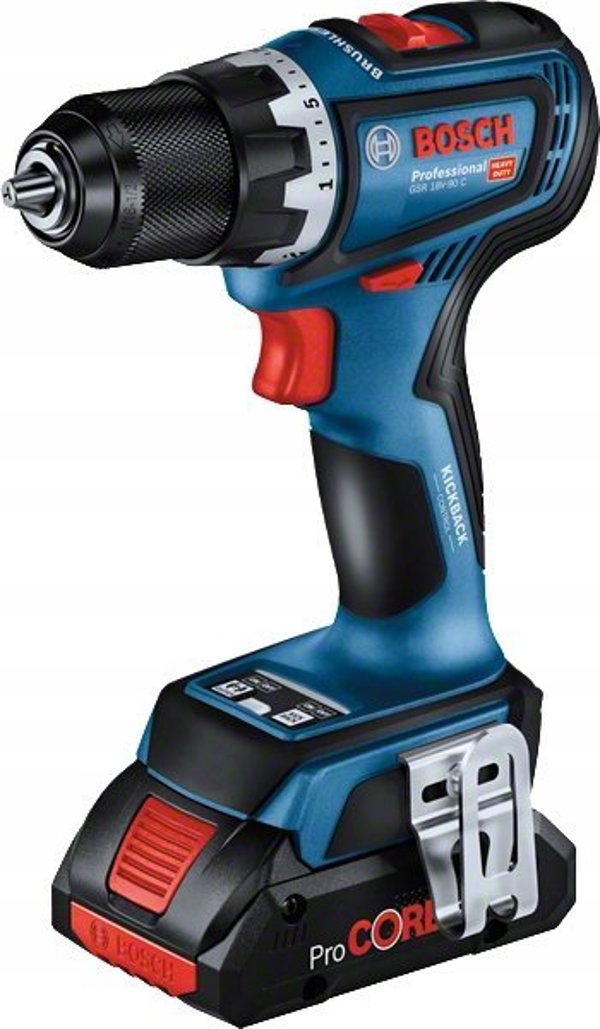 Δραπανοκατσάβιδο Bosch GSR 18V-90 C 18 V 2 x μπαταρία 5 Ah