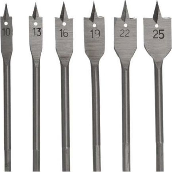 Σεττε με 6 τρυπάνια ξύλου AWTools AW40522