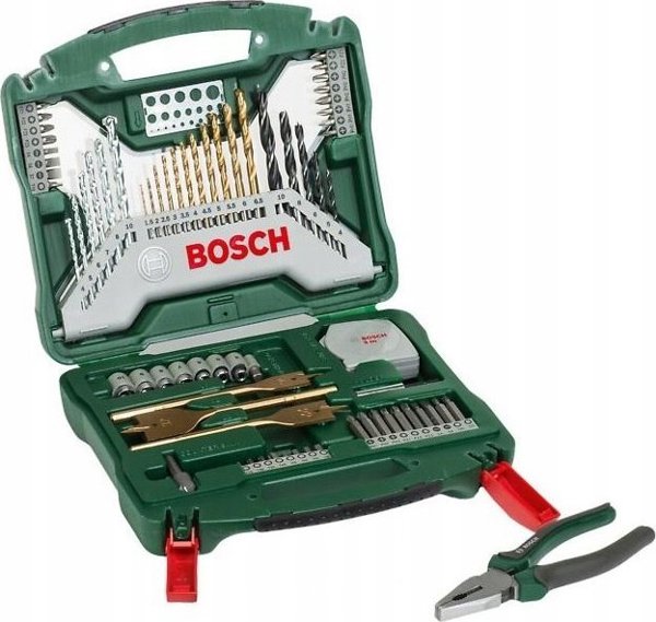 Bosch X-Line Σετ Αξεσουάρ & Τρυπάνια 70 Τεμαχίων (2607017197)