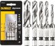 DeWalt DT50060 Σετ Τρυπάνια & Κολαούζα 5τμχ M4-M10, Υποδοχή 1/4" Hex, 3 σε 1 για Διάτρηση, Τρύπημα και Βύθισμα