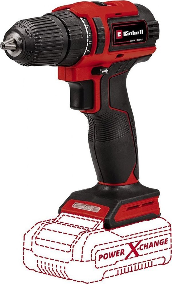 Einhell TE-CD 18/40 Li BL Solo Δραπανοκατσάβιδο Μπαταρίας 18V, 40Nm, 2 Ταχυτήτων, χωρίς Μπαταρία & Φορτιστή