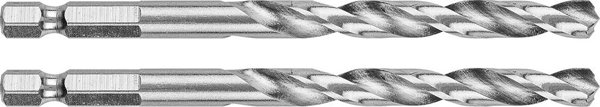 GRAPHITE Τρυπάνι Μετάλλου Hex 7.0mm, Σετ 2 Τεμαχίων