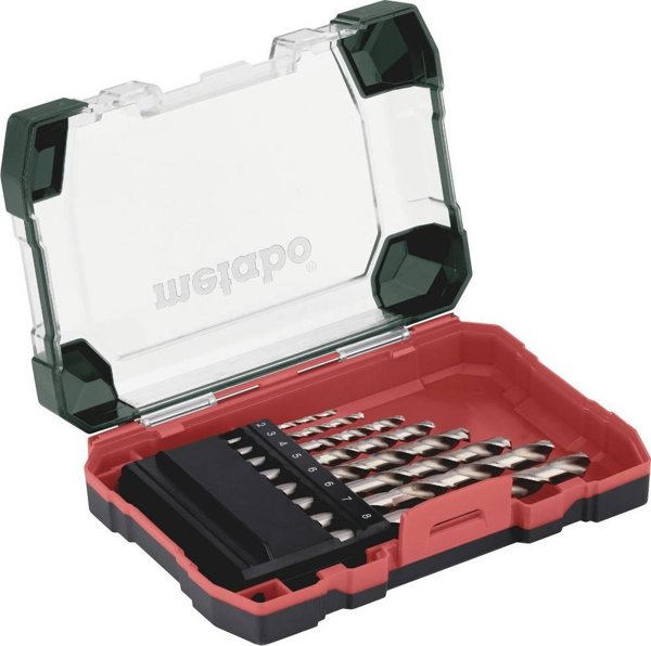 Wiertlo Metabo Zestaw Wiertel do Metalu HSS-G 8cz