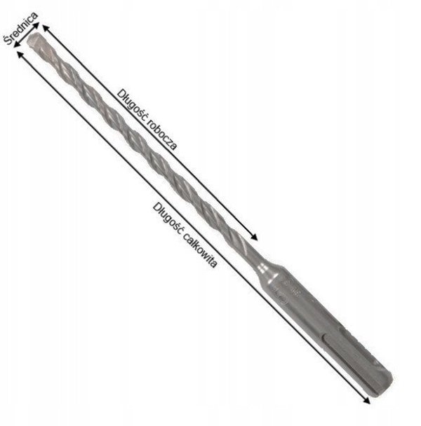 Σετ Τρυπανιών Makita SDS-VPLUS Nr2 5 Τεμαχίων B-49052