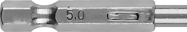 Graphite Τρυπάνι Μετάλλου Hex 5.0mm, Σετ 2 Τεμαχίων