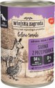 Wiejska Zagroda Karma mokra dla psa Lesne smaki Sarna z przepiorka (dorosly) 400g