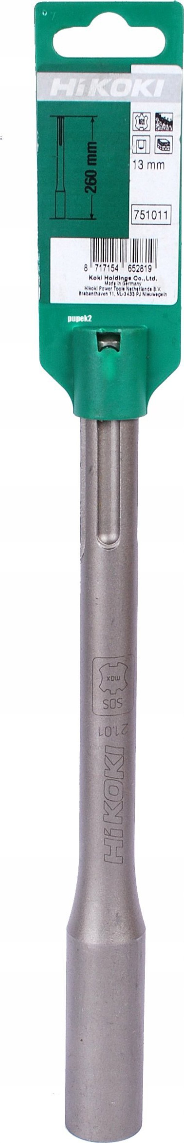 Καλέμι Hikoki για ράβδο γείωσης HiKOKI SDS-Max 13x260mm