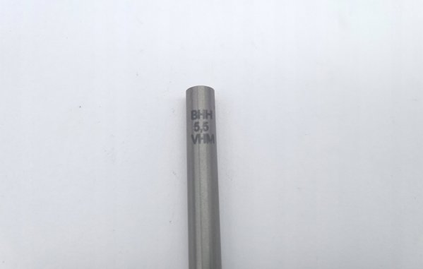 Τρυπάνι καρβιδίου Baildon DIN 6537 K WK3 5,5 mm, VHM TiAlN, 66-28 mm