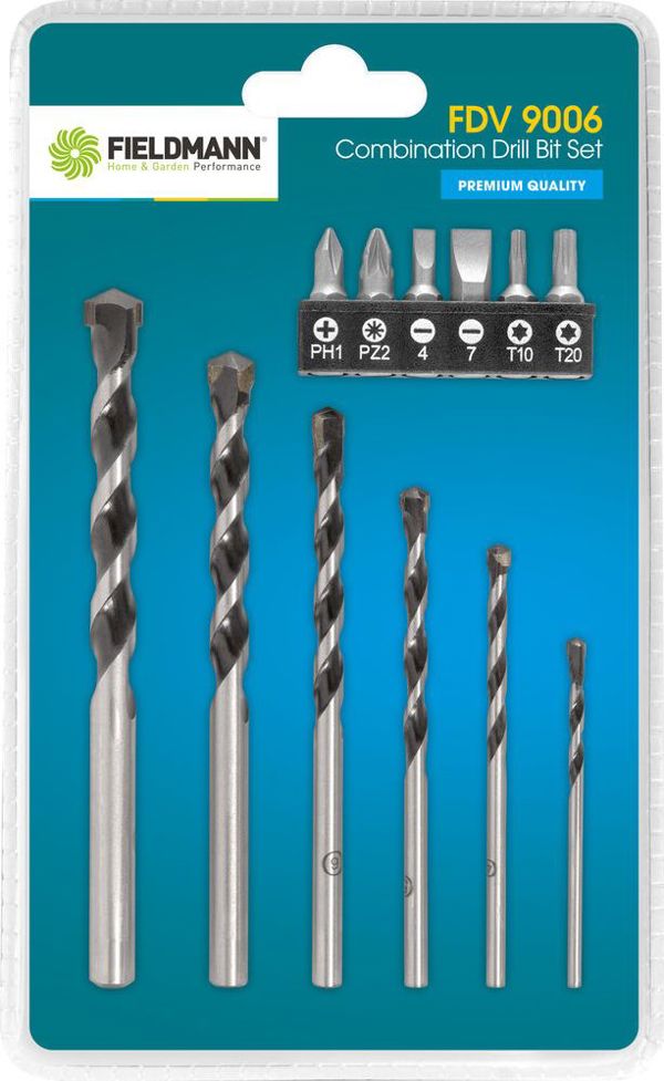Σετ Τρυπανιών και Αξεσουάρ Bosch Fieldmann FDV 9006 12 τεμ.