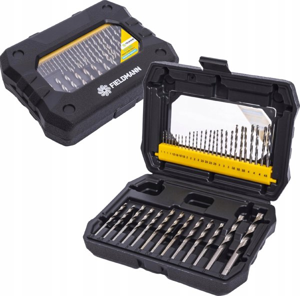 Fieldmann FDV 9201 Σετ Τρυπάνια Μετάλλου, Σετ Διαφόρων Τρυπανιών