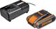 Δραπανοκατσάβιδο Μπαταρίας Worx WX354 20V, με 2 Μπαταρίες 2Ah