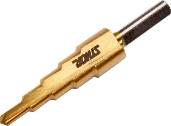 Vorel 22610 Βηματικό Τρυπάνι HSS 4-12mm για Μέταλλο και Πλαστικό