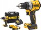DeWalt DCD800P2LRT Επαναφορτιζόμενο Δραπανοκατσάβιδο 18V XR Brushless 90Nm με 2 Μπαταρίες 5.0Ah και Βαλίτσα TSTAK