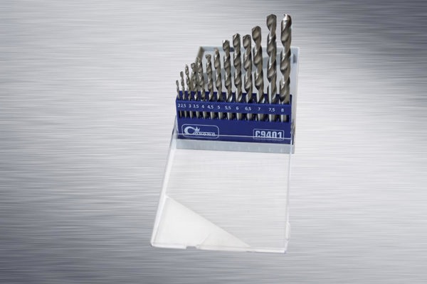 Τρυπάνι Corona HSS κυλινδρικό 2 7 4,5 4 5,5 5 3 2,5 3,5 6 6,5 7,5 8mm σετ (C9401)