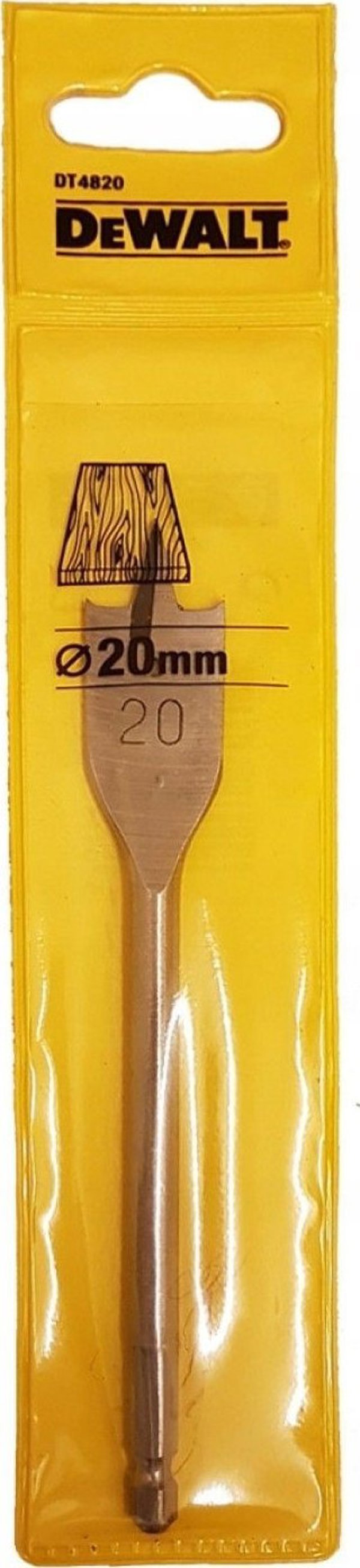 14 Degrees East Επίπεδο Τρυπάνι Ξύλου 20mm, Μήκος 160mm