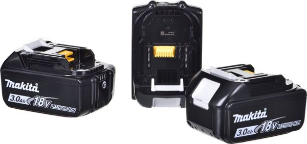Makita Δραπανοκατσάβιδο DDF485RF3J 18V LXT 50Nm με 3 Μπαταρίες 3Ah & Βαλιτσάκι Μεταφοράς