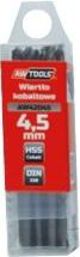 AWTools Τρυπάνι Μετάλλου Κοβαλτίου 4,2mm, Κυλινδρικό, 10τμχ. (AW42042)