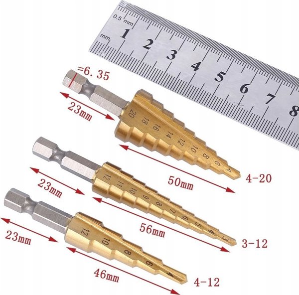 Τρυπάνι Sourcing Step drill RUKO UltimateCut FlowStep O6-20mm