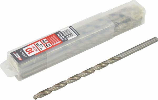 Τρυπάνι AWTools Λευκό Μετάλλου 5,0mm 10 τεμ. x 132mm Επιμηκυμένο