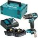 Τρυπάνι-Βιδολόγος Makita DHP485RAJ 18 V με 2 μπαταρίες 2 Ah
