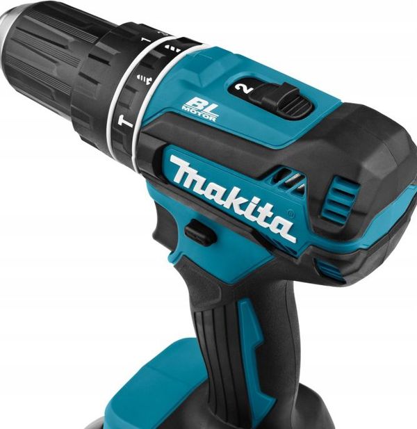 Τρυπάνι-Βιδολόγος Makita DHP485RAJ 18 V με 2 μπαταρίες 2 Ah